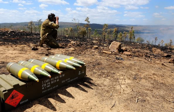 Lực lượng của Lữ đoàn 3, Lục quân Australia tập trận bắn đạn thật (ảnh tư liệu)